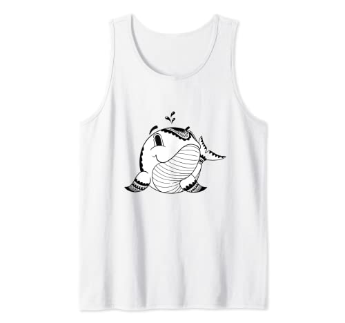 Ballena Mandala Camiseta sin Mangas