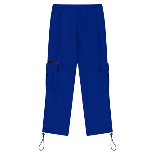 Childrens Boys Sports Sweatpants Jogger Pants Solid Color Elastic Waist Pockets Active Pants Boys School Trousers4