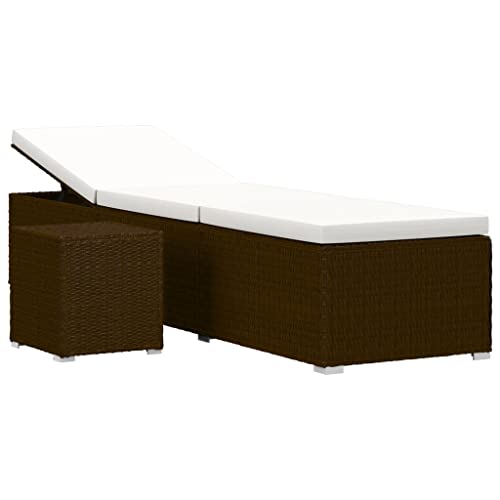 Chaise longue de relaxation pour terrasse avec acier durable - 2