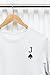 Quipo Playing Card Icons Suits Shirt Handmade T-Shirt Series - Funny T-Shirts Gifts White