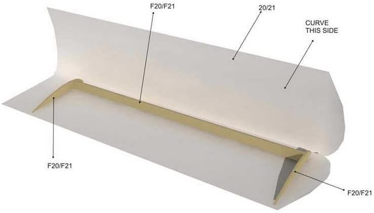 Miniatura 4 de TECKEEN 132 escala CAN DHC-2 Beaver Float Seaplane Modelo 3D Modelo de papel Modelo de avión fundido a presión Modelo para colección (kit sin