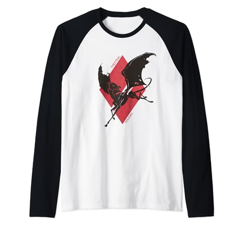 Image of Harry Potter Thestral Raglan Baseball Tee