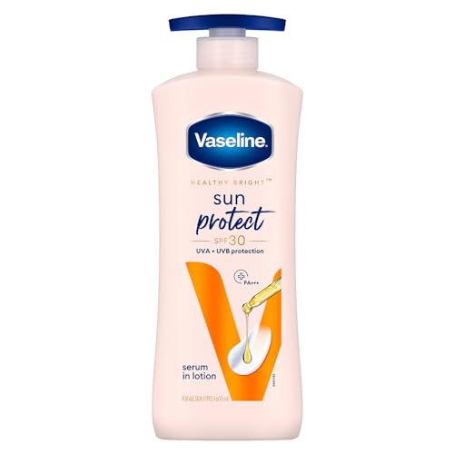 Vaseline Sun Protect SPF 30 Body Lotion, Reduces Tan Lines in 7 D...