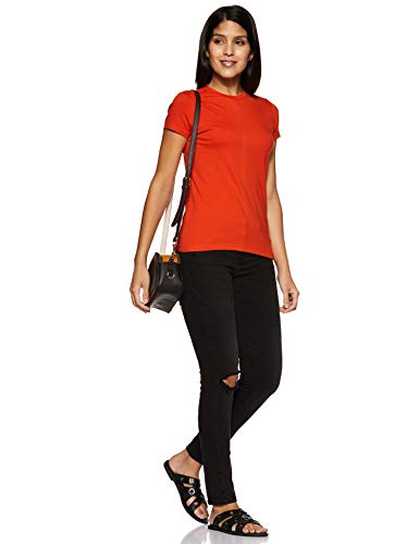 Image of ABOF Women's Top (BOS19AWWWTP2690203 Orange Small Orange S)