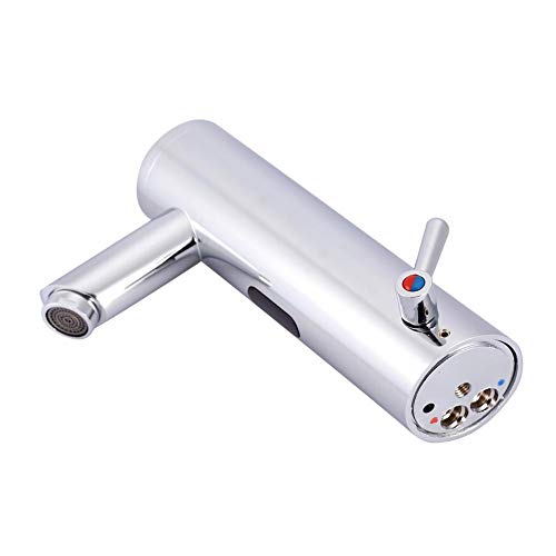 Grifo con sensor para no tocar el lavabo con las manos sucias 6