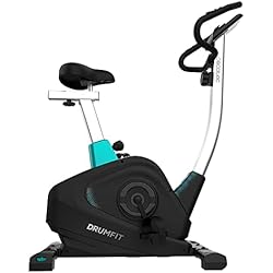 Bici Cecotec Cecotec Bicicleta Estática DrumFit Cycle 6000 Pegasus Pro. Resistencia Magnética regulable con Motor, Manillar con sensor de frecuencia cardíaca, Sillín regulable, Soporte para dispositivos, Ruedas
