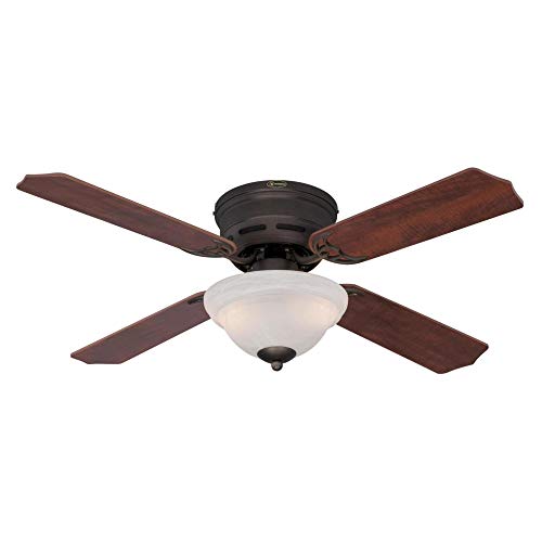 Westinghouse Lighting 7230500 Hadley Indoor Ceiling Fan with Light, 42 Inch, Oil Rubbed Bronze