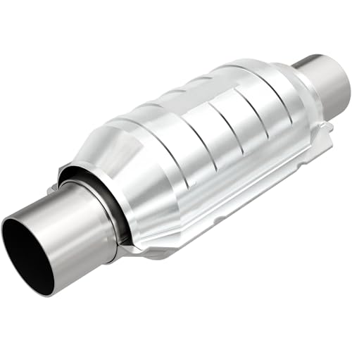 MagnaFlow 51206 OEM Grade Universal Catalytic Converter 2.5 Inlet/Outlet (EPA Compliant)