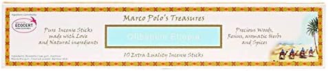 Olibanum Etiopia - Ecocert - Marco Polo Incense 10sticks - Natural Incense Company