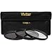 Vivitar 58mm Lens Accessory Bundle with Two Lens Attachments (Telephoto 2.2X and Wide-Angle 0.43x), 3-Piece Filter Kit, Universal Camera Remote Control, and 5-Piece Lens Cleaning Kit