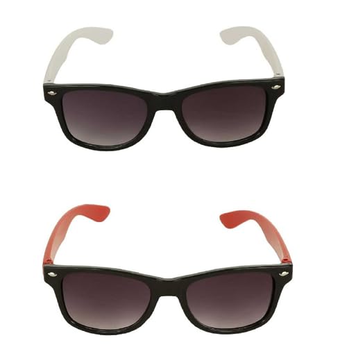 Image of DEPARTED Kids Sunglasses UV Protected Rectangular Medium Size For Boys & Girls (Age 5 to 7) Pack of 2