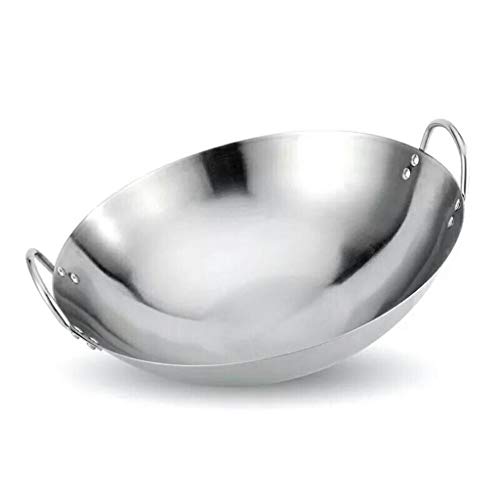 Friture et cuisine saine en acier inoxydable sur plaque induction