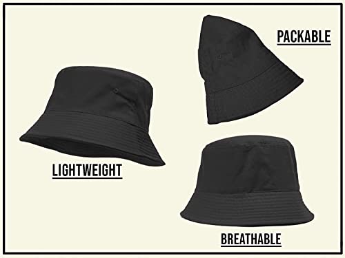 Camo Bucket Hat for Men Women Fold-able Military Style Outdoor Fisherman Sun Caps