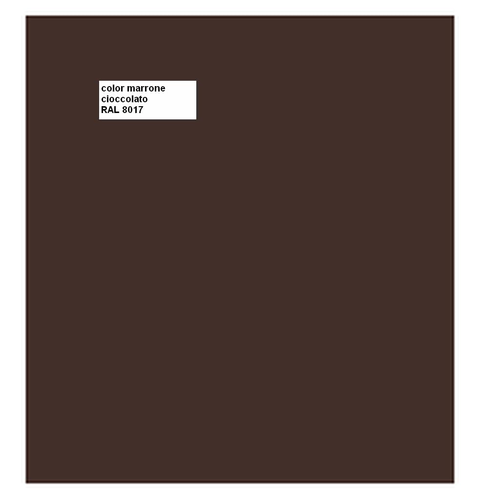 Plato de ducha de mineral mármol completo, marrón Ral 8017, varios tamaños, desagüe gratuito (70 x 80 cm)