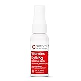 Protocol Vitamins D3 and K2 MK-4 - Heart and Bone Health Support - 2 Fl Oz (59 ml)