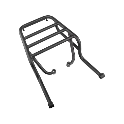 Porte-bagages moto en fer noir pour Scram 411 de 2022 à 2024, support de valise arrière robuste