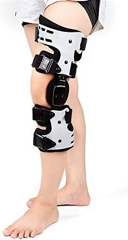 rodillera artritis mujer menisco y ligamento Brace de rodilla ROM con bisagras, poste de colección de rótula ajustable soporte estabilizador de estabilizador orthosis envoltura férula protector de pro