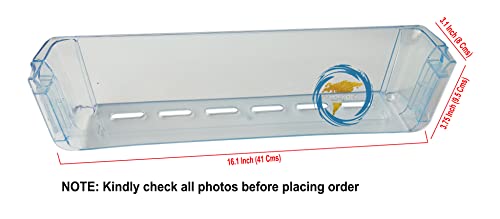 Image of SMIPLEBOL - The Best Is Here Fridge Bottle Shelf Compatible for LG Double Door Refrigerator- Middle & Lower Rack(Part No: MAN544449)