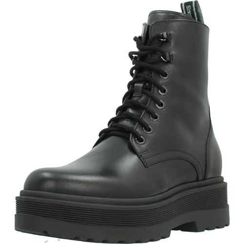Nero Giardini I309190D Biker-Boots FĂĽr Damen Aus Leder - Schwarz 39 EU
