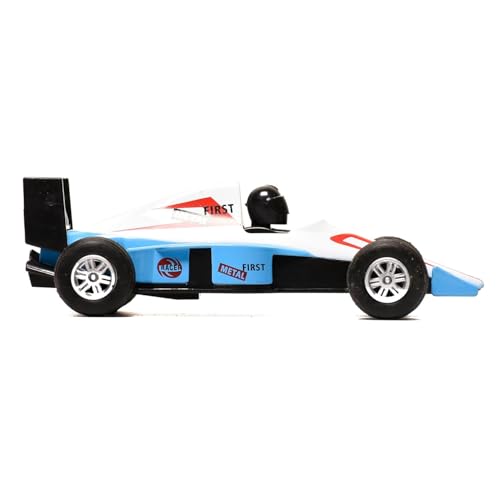 Image of PLUSPOINT F1 Racing Die cast Metal Mini Cars for Kids Formula 1 High-Speed Racing Car Model Pullback Vehicles Collectible Car Toys for Boys Age 3 Years & Up