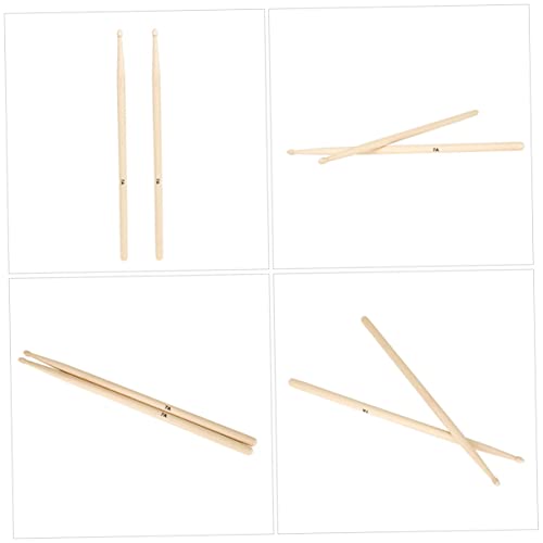 Baquetas Toddmomy de arce para principiantes y profesionales, 12 pares, ligeras y duraderas para jazz, práctica técnica y uso orquestal miniatura 4