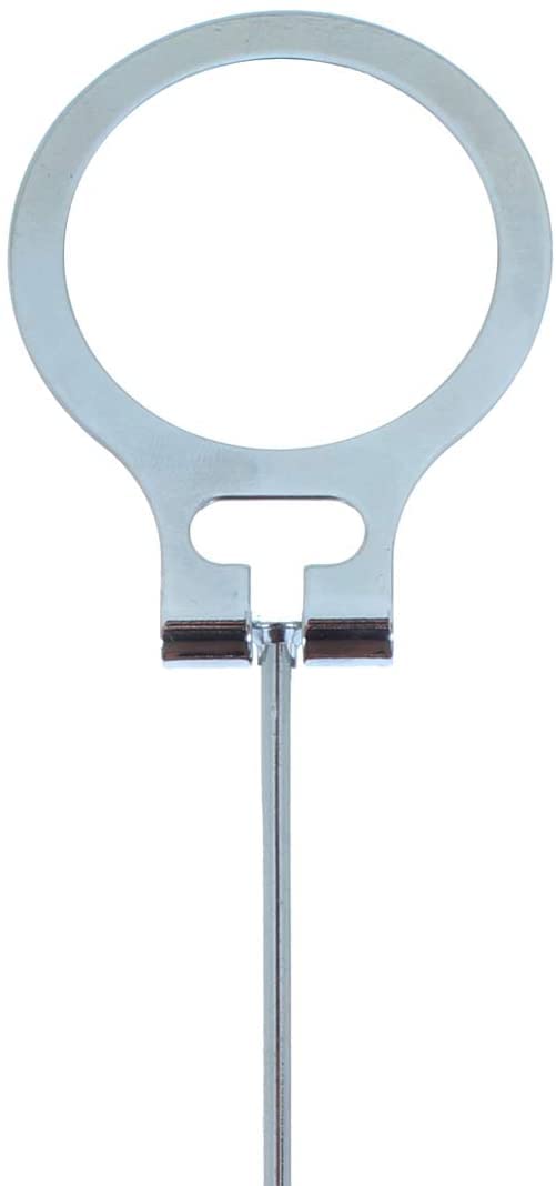PAMEX - Cintre en bois pour hôtel antivol avec pinces et anneaux 45 cm (50)