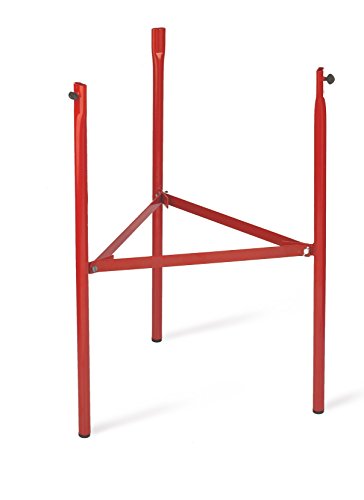 Vaello La Valenciana Versterkte 3-poot Game Statief Stand, Staal, Oranje, 30 x 30 x 30 cm