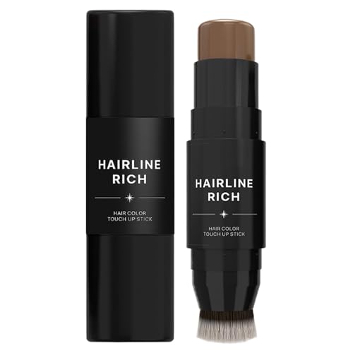Sghtil Barra para cubrir raíces, barra para cubrir el cabello - Color de cabello para cobertura de canas - Pluma de de sombreado de raíces finas a prueba de agua para el hogar, hotel, apartamento,