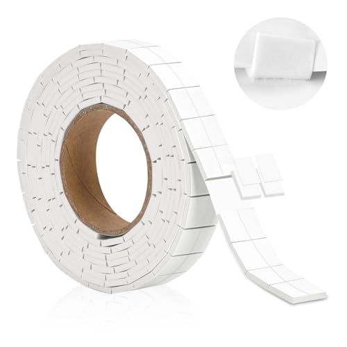 330 Pièces Ruban Adhésives En Mousse Double Face 3D 9* 12 * 2mm Tampon Adhésif En Mousse Double Face Pastilles Adhésives Prédécoupées Points Adhésifs Carrés...