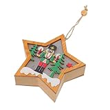  KITANDOVE 1pièce Pendentif De De Soldat Carton avec Lampe Décoration De Sapin De Ornement