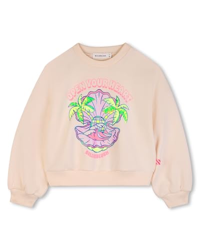 BILLIEBLUSH Sweatshirt Girl's, Orange, 8 Years