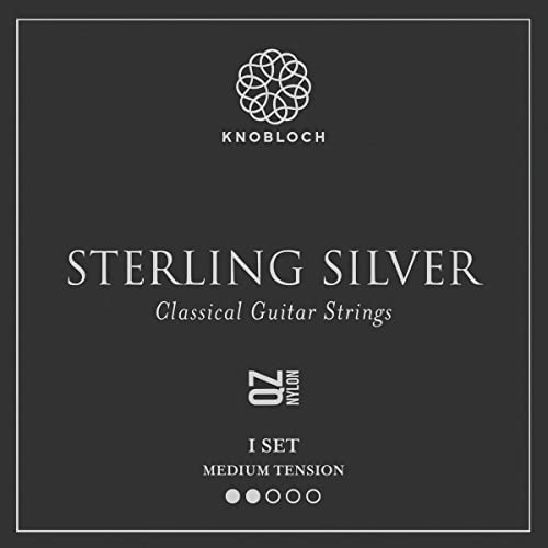 KNOBLOCH STRINGS THE ART OF VIBRATION 300SSQ STERLING SILVER QZ Nylon Medium Tension 33,5