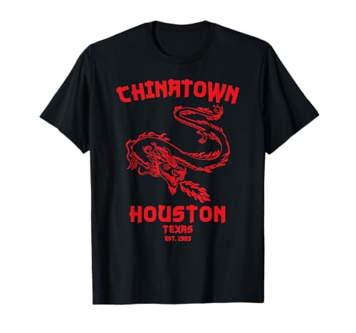 Houston Chinatown Texas Chinese American Community USA Asiático Camiseta