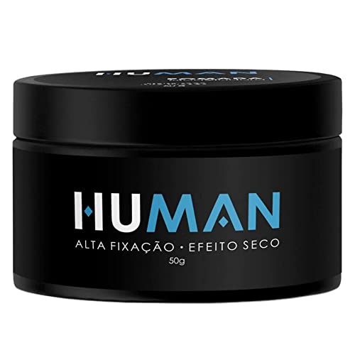 Kit Para Barba E Cabelo Human Shampoo 3 Em 1 + Balm + Pomada Modeladora Capilar