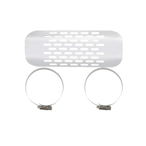 Protector térmico universal para escape de motocicleta ideal para viajes largos y ciudad