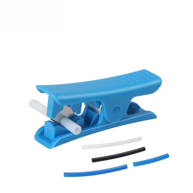 HOMEAE - Tube for 1.75mm 3mm Filament Bowden feeding Portable Pipe Cutter Bladess For 3D Printer Parts Tube Nylon PE Cutting Tools (PTFE Tube Cutter)
