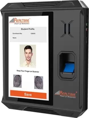Realtime T503 ADHAAR Enable BIOMETRIC ATTENDANCE DEVISCE Time & Attendance (Fingerprint, Face, Card, ID)