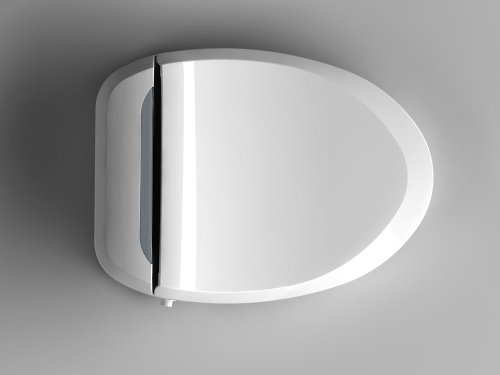 Bio Bidet USPA Round Bidet Toilet Seat, White - Thumbnail 4