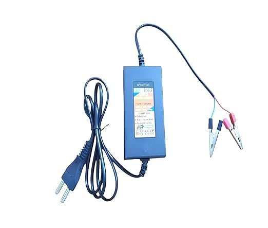 Electronic Crops 12V UPS Battery Charger, 14V 2 Ampere DC SMPS, 12V 7Ah with Battery Clip for Car and Bike-image-5