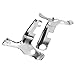 BID4ZE 1 Pair ABS Frame Covers Compatible With Suzuki GSXR1300 Hayabusa 1997-2025,Chrome