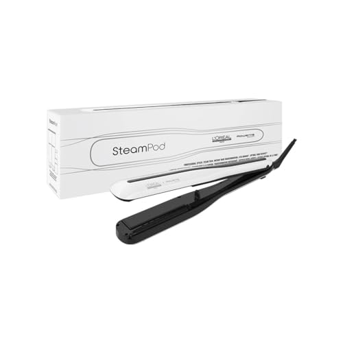 LOréal Professionnel Steam Hair Straightener & Styling Tool For All Hair Types SteamPod 3 UK Plug