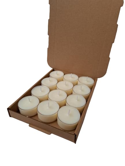 Scented Tea Light Candles 12 Per Box Made With Soy Wax (Beautiful Life) — image 1