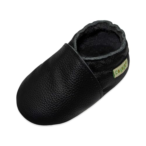 SAYOYO Baby Soft Sole Shoes Genuine Leather First Walker Infant Toddler Moccasins(12-18 Months...