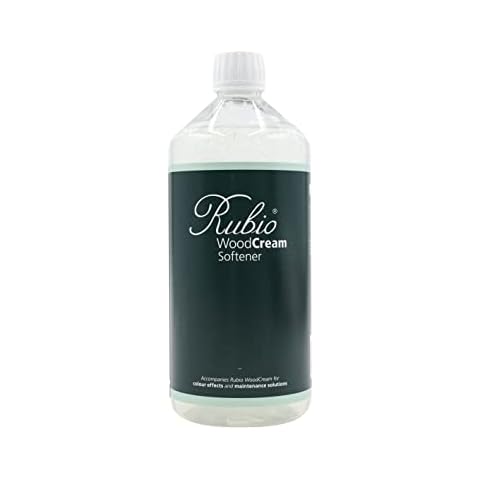 Rubio Monocoat WoodCream Softener, Partner for Wood Wax Cream for Vertical Wood, for Colour Effects and Maintenance Solutions - 1 l Cover