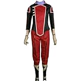 AGLAYOUPIN Adult Asami Sato Cosplay Costume Mens Full Outfit Adult Size Red