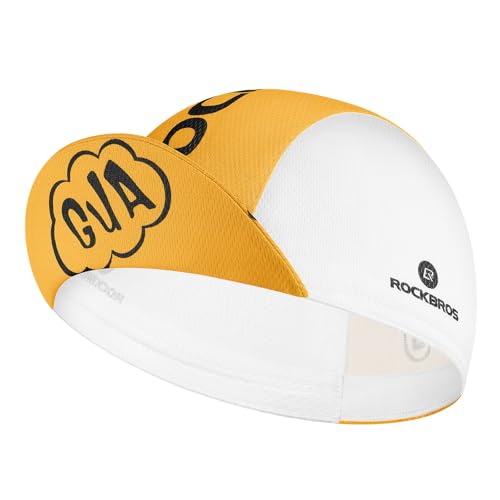 ROCKBROS Gorro para Ciclismo, Gorra Ligera Antisudor Deportiva para Ciclista con Protección UV, Gorro Unisex Bajo Casco Verano para Running, Pesca, Senderismo, Aire Libre