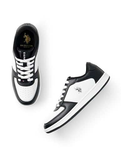 Image of U.S. Polo ASSN. Rein 2.0 Black Sneakers Shoes with Premium Upper