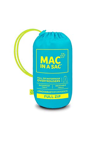 Mac in a Sac, Origin II, Packable Waterproof Full Zip Overtrousers for Men & Women - Image 4