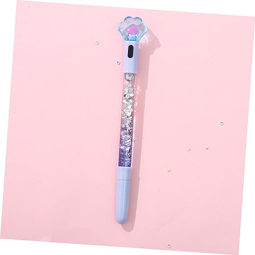 SHOWERORO 5pcs Bolígrafos Gel Luminiscentes con Garra de Gato miniatura 4