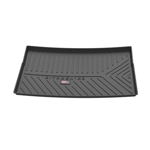 Image of GFX Trunk Boot Dicky Mat Rear Mats (After-Market) Compatible with Citroen C3 (2022) Onwards Black